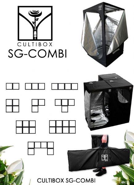 Cultibox SG Combi Modulare - 80x80x160cm