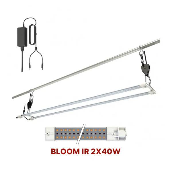 Kit Cosmorrow Led BLOOM IR 90cm - 2x40W